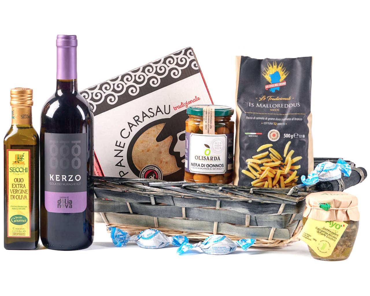 Cesto regalo Nanneddu di Sardegna