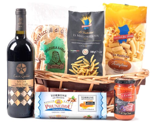 Cesto regalo Sardo sa Spendula Natale 2025
