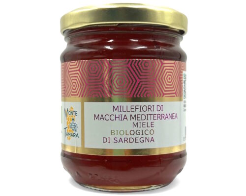 Miele di macchia mediterranea biologico