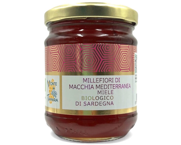 Miele di macchia mediterranea biologico