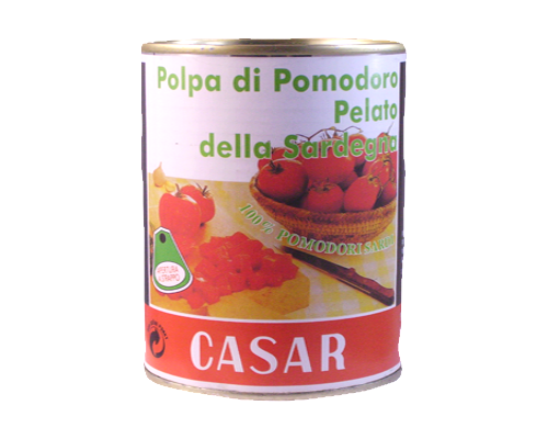 Polpa di pomodoro della Sardegna Casar 800Gr