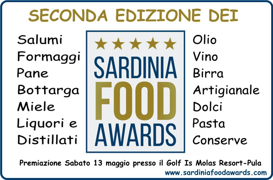 SARDINIA FOOD AWARDS – SECONDA EDIZIONE