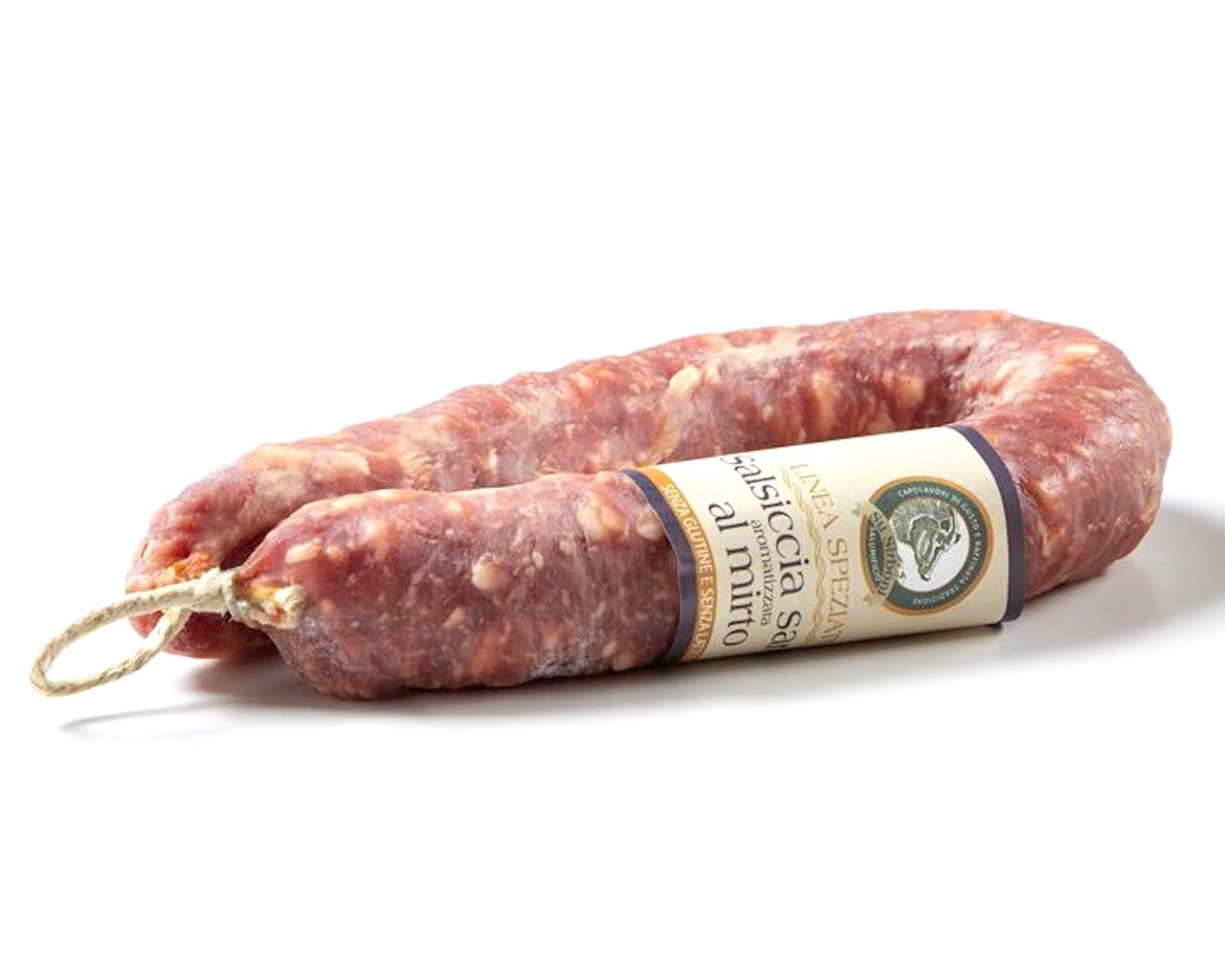 Salsiccia sarda al mirto intera su sirboni