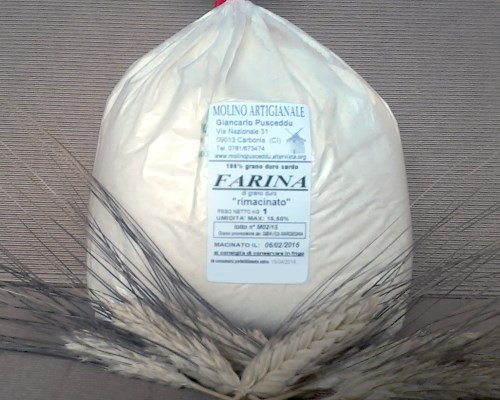 rimacinato di semola di grano duro sardo