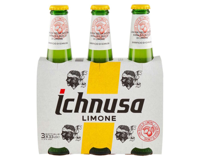 ichnusa limone 3 bottiglie